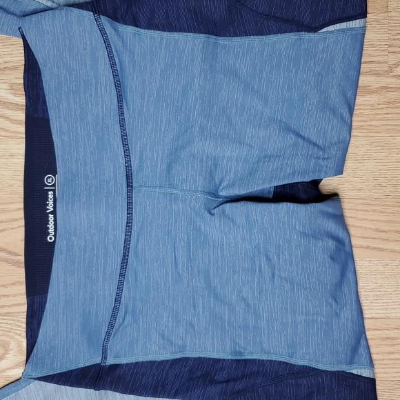 OV TechSweat Tri-Color Leggings Blue XL - Picture 7 of 13